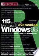 115 Preguntas Sobre Microsoft Windows 98 Avanzadas