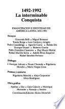 1492-1992, la interminable conquista
