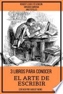 3 Libros para Conocer El arte de escribir