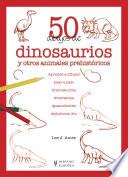 50 dibujos de dinosaurios y otros animales prehistóricos