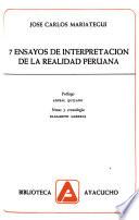 7 ensayos de interpretación de la realidad peruana