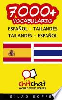 7000+ espanol - tailandes, tailandes - espanol vocabulario