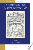 A Companion to Early Modern Lima