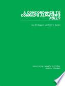 Libro A Concordance to Conrad's Almayer's Folly