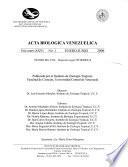Acta biológica venezuelica