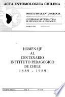 Acta entomológica chilena