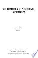 Acta Physiologica Et Pharmacologica Latino Americana