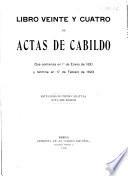 Actas de Cabildo del Ayuntamiento constitucional de México