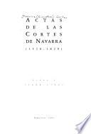 Actas de las Cortes de Navarra (1530-1829)