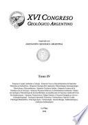 Actas del... Congreso Geológico Argentino