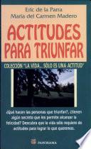 Actitudes para triunfar