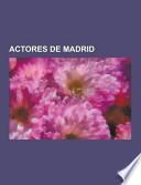 Actores de Madrid