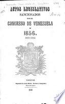 Actos legislativos del Congreso