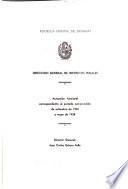 Actuación funcional correspondiente al período comprendido de setiembre de 1934 a mayo de 1938