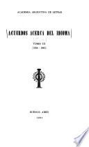 Acuerdos acerca del idioma