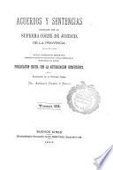 Acuerdos y sentencias dictados por la Suprema Corte de Justicia de la Provincia de Buenos Aires