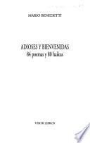 Adioses y bienvenidas