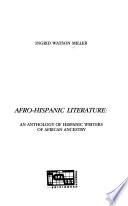 Libro Afro-Hispanic Literature
