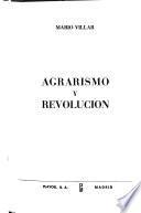 Agrarismo y revolución