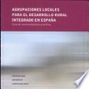 Agrupaciones locales para el desarrollo rural integrado en España