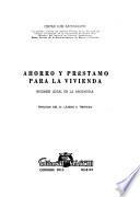Ahorro y préstamo para la vivienda