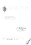 Alcantarillado sanitario, planificación para el decenio 1981-1990