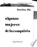 Algunas mujeres de la conquista