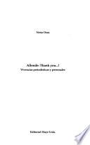 Allende, thank you-- !
