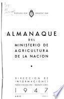 Almanaque del Ministerio de Agricultura