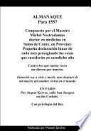 Almanaque para 1557﻿ de Nostradamus