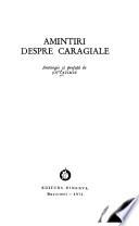 Amintiri despre Caragiale