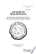 Analecta malacitana