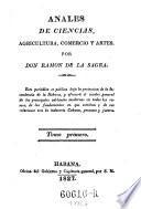 Anales de ciencias, agricultura, comercio y artes