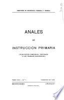 Anales de instrucción primaria