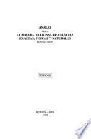 Anales de la Academia Nacional de Ciencias Exactas, Físicas y Naturales de Buenos Aires