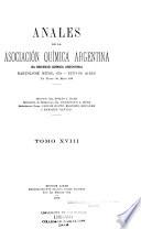 Anales de la Asociación Química Argentina