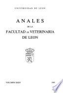 Anales de la Facultad de Veterinaria de Leon