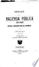 Anales de la hacienda pública del Perú