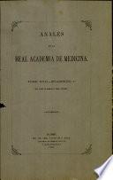 Anales de la Real Academia de Medicina - 1902 - Tomo XXII - Cuaderno 1