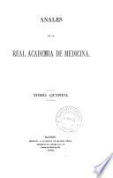 Anales de la Real Academia de Medicina