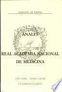Anales de la Real Academia Nacional de Medicina - 2006 - Tomo CXXIII - Cuaderno 4