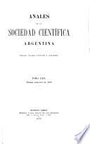 Anales de la Sociedad Científica Argentina