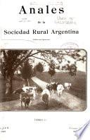 Anales de la Sociedad Rural Argentina