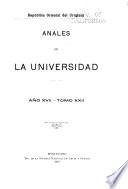 Anales de la universidad