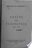 Anales de psicología