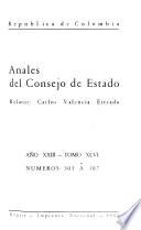 Anales del Consejo de Estado