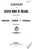 Anales del Instituto Médico de Emulación