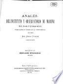 Anales del Instituto y Observatorio de Marina