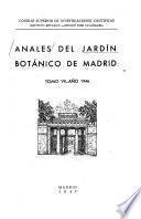Anales del Jardín Botánico de Madrid
