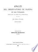 Anales del Observatorio de Marina de San Fernando